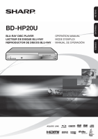 Sharp BD-HP20U-Owners-Manual